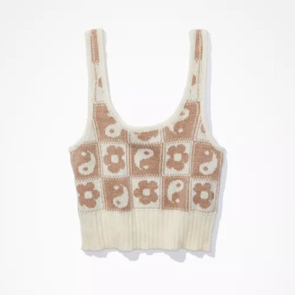AE Yin & Yang Knit Tank Top
